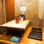 麺屋 極鶏 - 店内（小上がり）