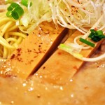 麺屋 極鶏 - 極鶏 鶏だく（メンマ）