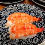 日乃出寿司 - 蒸しえび