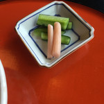 とうふ屋うかい - 蓮の漬物って珍しいですよね