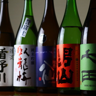 We also have a full menu of carefully selected shochu and sake♪