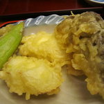 きのえね - 下仁田葱と舞茸の天ぷら