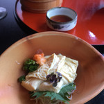 とうふ屋うかい - 湯葉さしみ