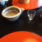 とうふ屋うかい - 冷酒の入れ物もオシャレ