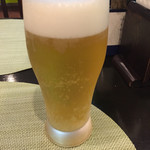 オリエンタルキッチン アンジュナ - スーパードライ ２杯飲んだ