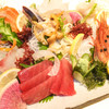 Tokiya - 料理写真:旬屋で一番大きいお刺身盛り合わせ♪