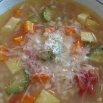 Ipermercato Carrefour - パルミジャーノをかける