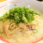 西村や 加古町店 - 釜玉ラーメン