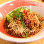 西村や 加古町店 - 新汁なし担々麺（醤油ベース）