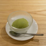 本串家物語 - 抹茶の冷菓子