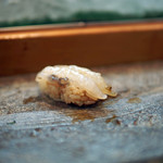 寿司栄 - 獅子海老の握り