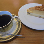 米安珈琲 - 琵琶湖ブレンド・ケーキ