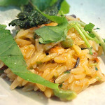 オステリア セーザモ - 桜エビと山菜のリゾーニ