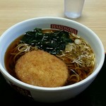 名代 箱根そば - コロッケそば：400円