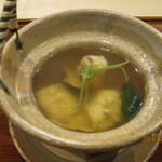 馳走 山傳 - 土瓶蒸し中身