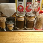 博多 一風堂 - 卓上