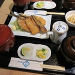 Nihonshunouomasuningyouchouten - アジフライ定食