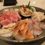 シロクマ食堂 - 刺身　盛り合わせ