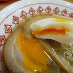 今治処しおさい食堂 - 半熟卵