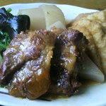 だるまそば - 煮付けアップ