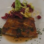 トラットリア ラ・テスタドゥーラ - 白金豚の焼きコッパ　バルサミコ風味