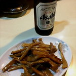 ビール＆お通し２人分