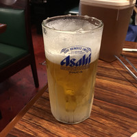 焼肉 大香園 - 持って来てすぐに泡が減るとこれだけというのはちょっと・・・