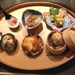 かにじぇんぬ 北新地 - 北海の幸の盛り合わせ