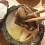 かにじぇんぬ 北新地 - 牡蛎の燻製