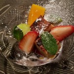 かにじぇんぬ 北新地 - デザート1