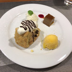 リストランテ ラ チャウ - ランチのデザート盛り合わせ。