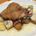 チキンのマスタードソース 1800円