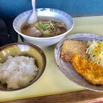 大豪 - ラーメン定食【料理】 