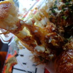 たこ姫 - カリカリ皮が伸びるたこ焼。