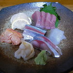 ふく田 - 刺身盛り