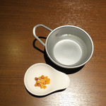 OSTERIA dieci - なんと犬の ’お通し’