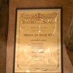 OSTERIA dieci - ミラノ・スカラ座のポスター