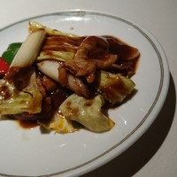 中国料理 美麗華 - 豚肉とキャベツの辛味噌炒め