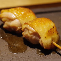 焼鳥 市松 - もも肉の付け根