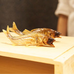 富小路 やま岸 - 鮎の塩焼き