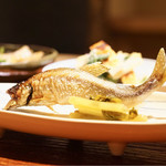 富小路 やま岸 - 鮎の塩焼き