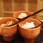 富小路 やま岸 - ご飯のお供