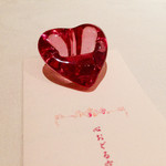 レストラン 間 - メニューの上には♡