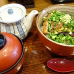 うなぎ家比呂野 - まぶし丼のランチ