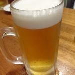 はがくれ - 生ビール