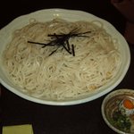 満月茶家 - 〆には「ざるそば」