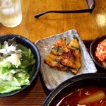 韓国料理 満月 - ｻﾗﾀﾞ・ｷﾑﾁ・ﾁﾁﾞﾐ