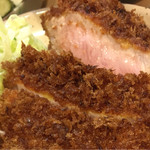 丸一 - 分厚くほんのりピンクで旨味&甘味のロース