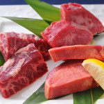 焼肉竹林 - 厚切り盛合せ2280円