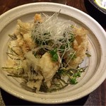 いごこち屋 あんばい - 穴子の天ぷら天丼